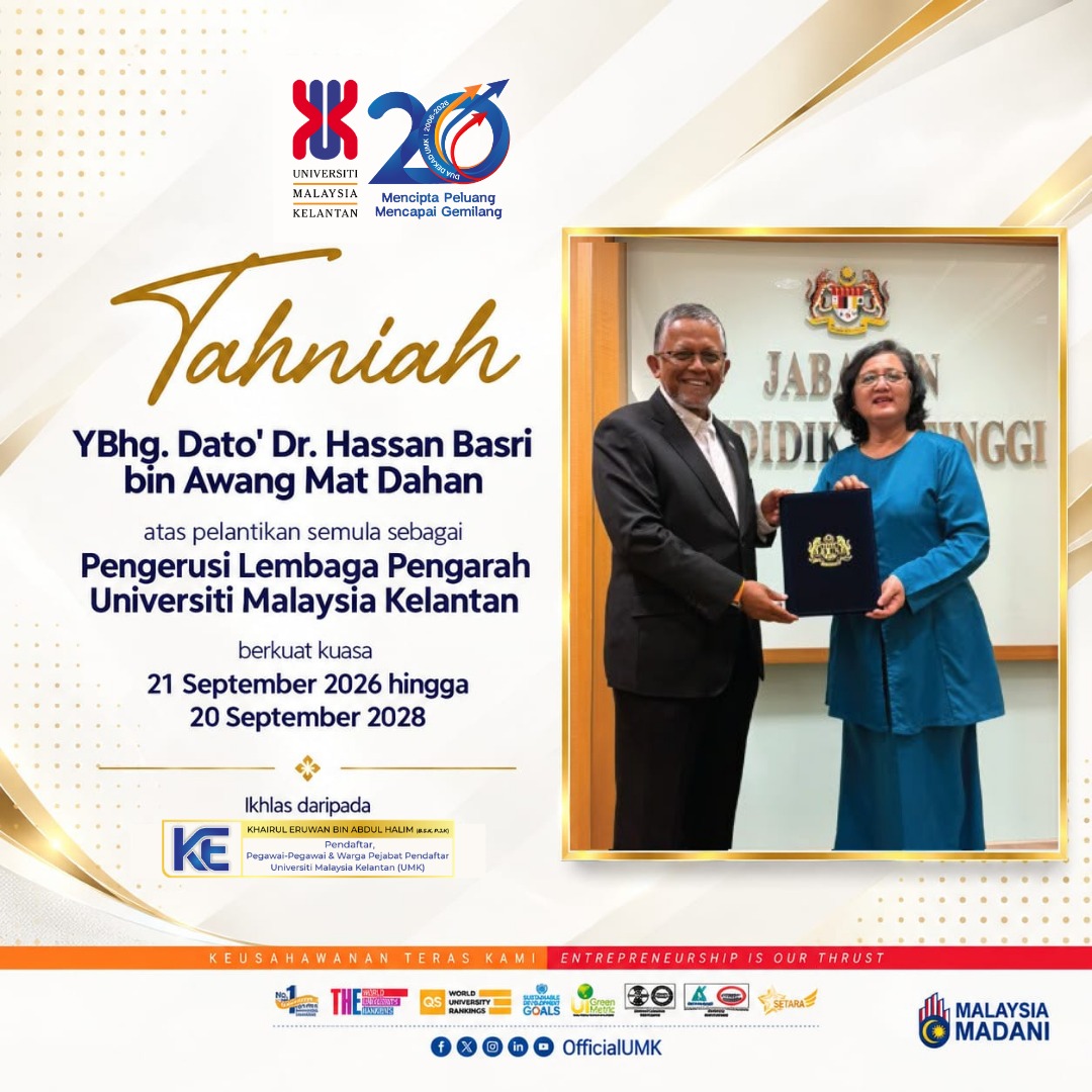 PENGERUSI LEMBAGA PENGARAH